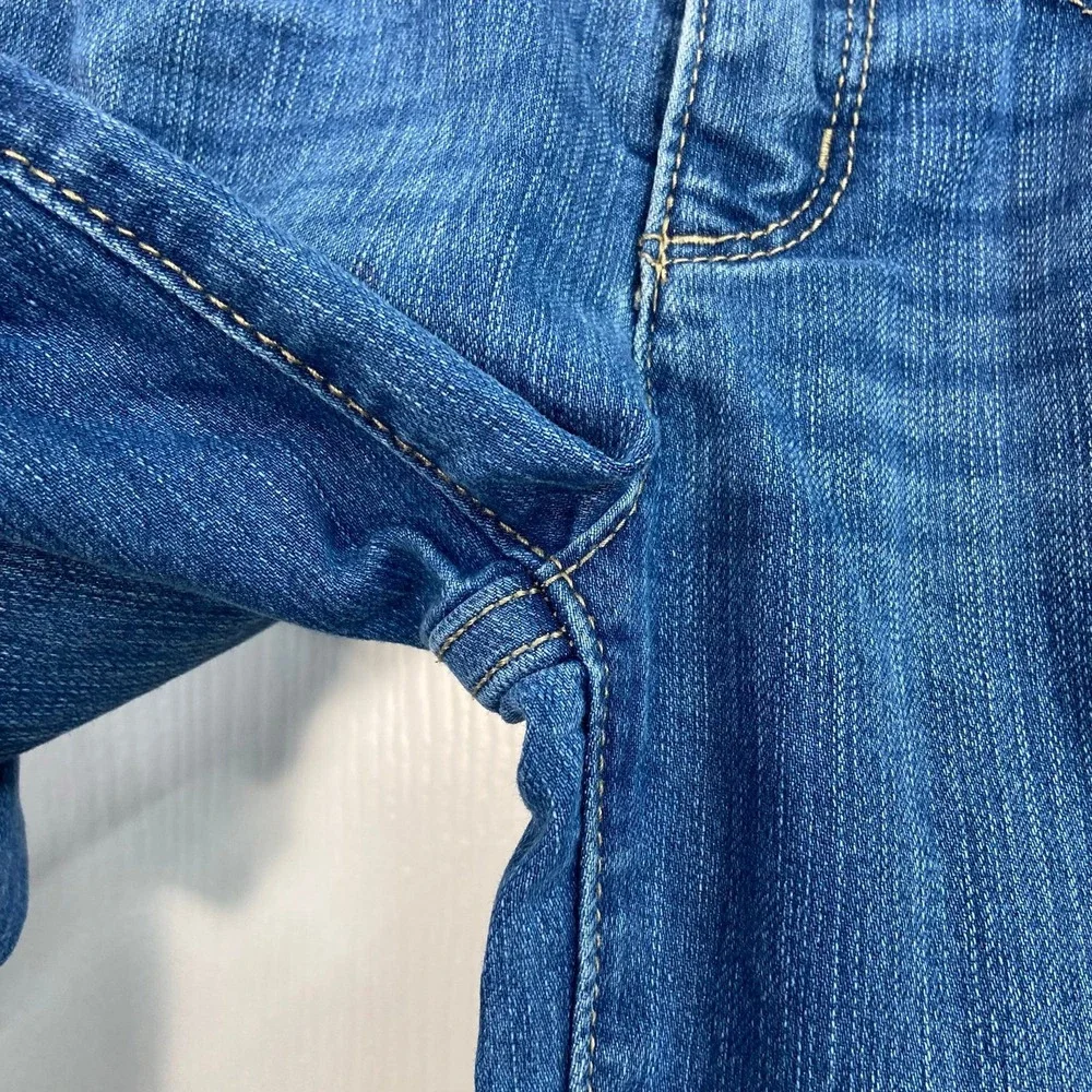 The Children's Place blue medium wash skinny slim stretch cotton jeans pants 6/7